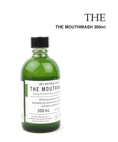 【6/4 20時からポイント10倍】ザ THE 液体歯磨き マウスウォッシュ THE MOUTHWASH ボトルタイプ 300ml・1304-0129-2832301 メンズ レディース 1F-W 