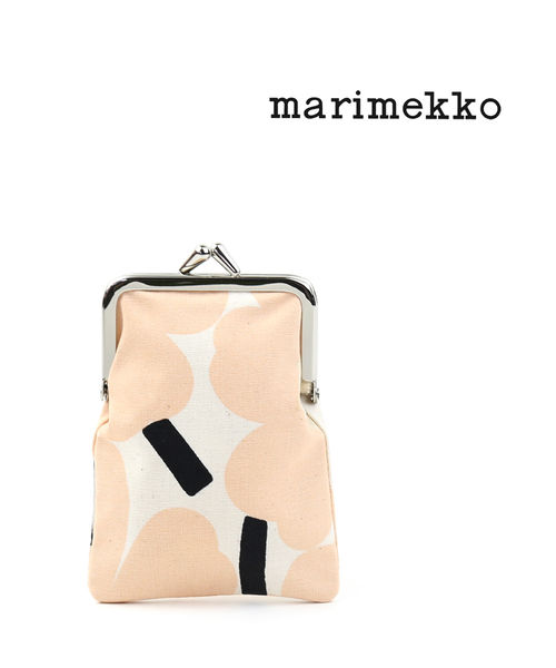 【20%OFF】マリメッコ marimekko コットン ウニッコ柄 ポーチ がま口ポーチ 小物入れ KORTTI KUKKARO MINI UNIKKO・52214290343-0062102(メール便可能商品)[M便 1/5](レディース)