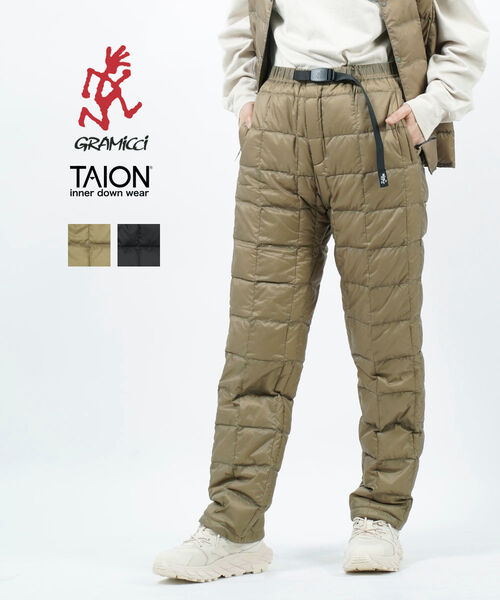 GRAMICCI(グラミチ)×TAION ダウンパンツ DOWN PANT・G2FU-P084-TG-2082202(メンズ)(レディース)