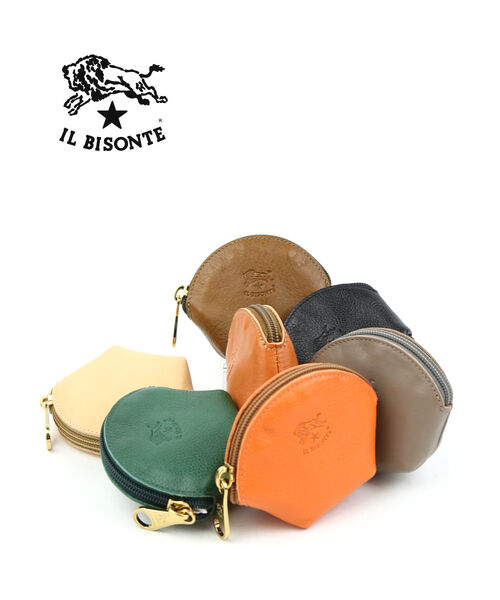 イルビゾンテ IL BISONTE(イルビゾンテ)レザー コインケース ミニポーチ 小物入れ・54202304241-0062202(メンズ)(レディース)