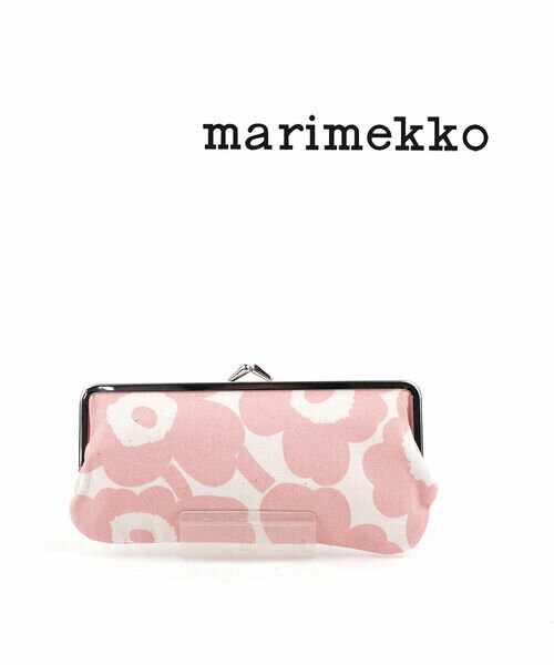 がま口 【5/16 1:59までポイント10倍】マリメッコ marimekko ポーチ がま口 小物入れ 化粧ポーチ ペンケース 北欧 ウニッコ 雑貨 プレゼント ギフト おしゃれ かわいい・52234272550-0062302(メール便可能商品)[M便 1/5](レディース)