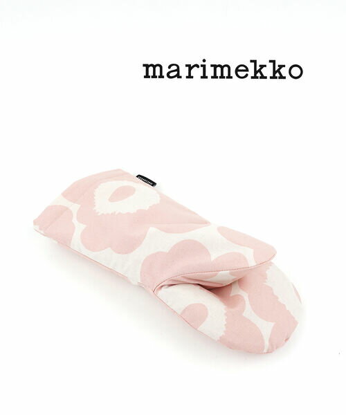 マリメッコ marimekko ミトン 鍋つかみ オーブンミトン 北欧 おしゃれ キッチン ウニッコ ピーチ×コットン プレゼント おしゃれ かわいい 片手 ・52239472562-0062302(メール便可能商品)[M便 5/5](レディース)