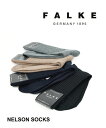 【4/20限定ポイント10倍】ファルケ FALKE 靴下 ソックス くつ下 メンズ 長め ロング丈 ウール混 リブ ブラック 黒 ネイビー 紺 グレー ベージュ 厚手 ビジネス シンプル ギフト 贈り物・14497-0322302(メール便可能商品)[M便 2/5](メンズ)(JP)