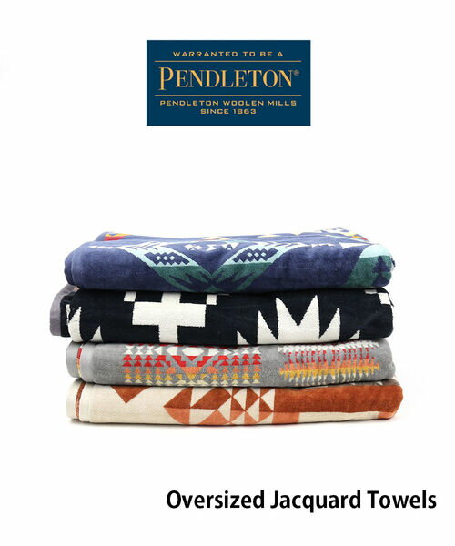 ペンドルトン ブランケット 【5/16 1:59までポイント10倍】ペンドルトン PENDLETON タオル ブランケット オーバーサイズ ジャガード バスタオル タオルケット 大判 アウトドア キャンプ グランピング プール ネイティブ柄 ・19373185-3662301(メンズ)(レディース)