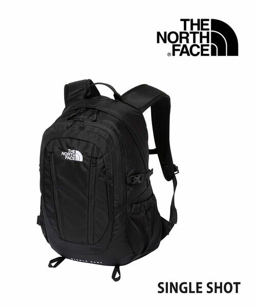 【5/20限定ポイント10倍】【2024年春夏新作】ザ ノースフェイス THE NORTH FACE リュック デイパック シングルショット 20L ブラック 黒 定番 小型 小さめ 軽量 通勤 通学 アウトドア ユニセックス NM72303-2532401(メンズ)(レディース)