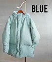 ブルー BLUE リサイクルダウン ジャケット SNY CYCLE DOWN・BL340903A-23-5052302(メンズ)