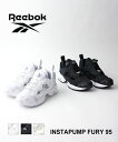 【5/5限定ポイント10倍】【2024年春夏新作】リーボック Reebok ポンプフューリー スニーカー 定番 ハイテク 厚底 人気 黒 ブラック ホワイト ミドルカット スポーツ カジュアル 23cm～25cm INSTAPUMP-95-0122401(レディース)(A-0)