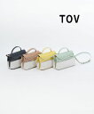 【マラソン期間限定まとめ買いクーポン対象】【40%OFF】トーヴ TOV ハンドバッグ ショルダー バッグ かばん キャンバス レザー コンビ 2way 斜め掛...