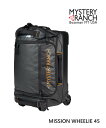 【20%OFF】【2025年春夏新作】ミステリーランチ MYSTERY RANCH キャリーケース スーツケース ダッフルバッグ 大容量 44L 耐候性 旅行 ...