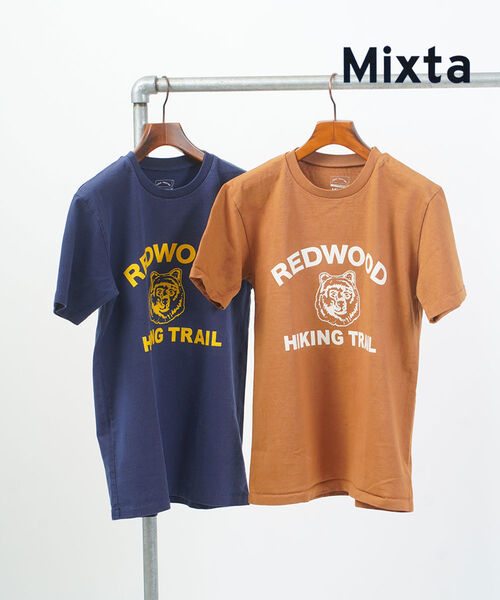 Rakuten - 【ポイント2倍】ミクスタ Mixta 半袖 Tシャツ カットソー トップス ユニセックス プリント アメカジ カジュアル アメリカ製・R2512-5072501(メンズ)(レディース)