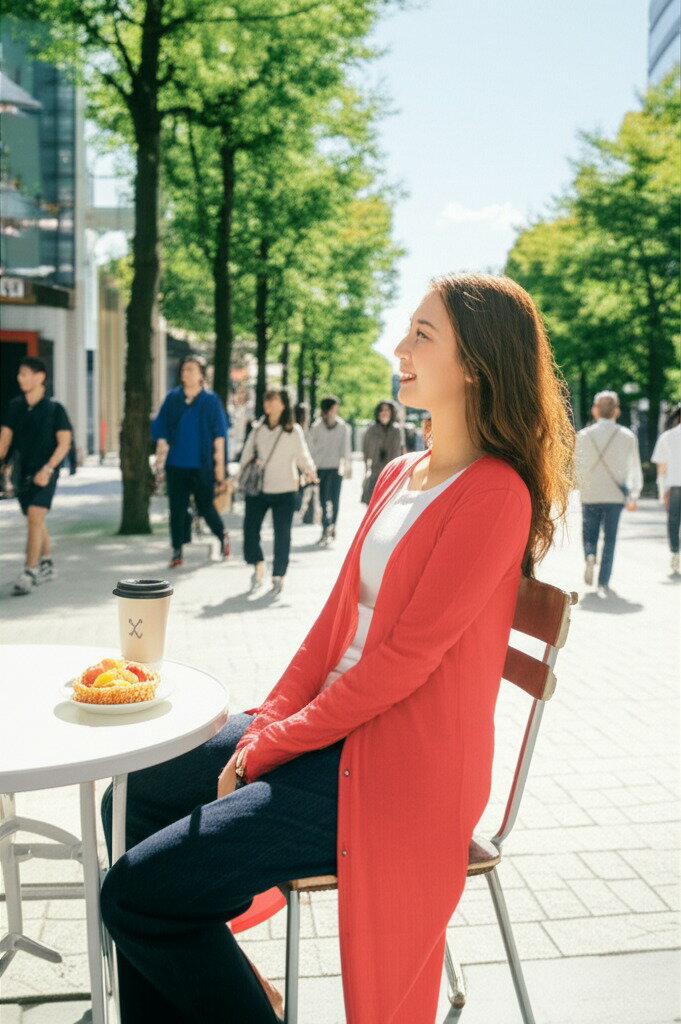 Rakuten - 【マラソン期間中ポイント10倍】ププラ PUPULA コットン Vネック 長袖 ロングカーディガン・184085-0142001(レディース)