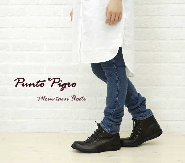 【5/27 1:59までポイント10倍】プントピグロ PUNTO PIGRO MOUNTAIN BOOTS outlet ・NPP1163-0341102(レディース)(RCP)シューズ)(last_1)(B-1)