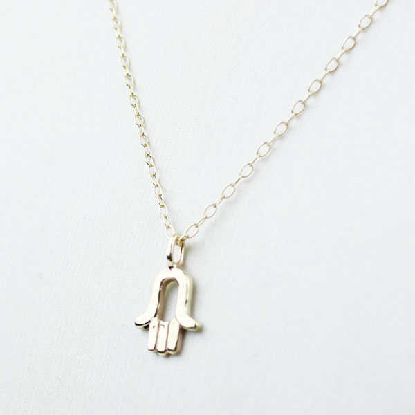 【5/16 1:59までポイント10倍】ハジャルアスワド HAJAR AL ASWAD K10 ファティマ ネックレス “FATIMA NECKLACE” outlet HC-001-1010-3101401(レディース)(アクセサリー)(1F)(春夏アイテム)