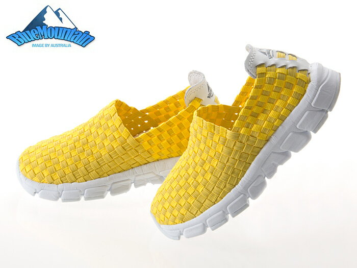 ブルーマウンテン BLUE MOUNTAIN WOVEN CLASICC ウーブン クラシック キッズサイズ YELLOW #BM-K-010