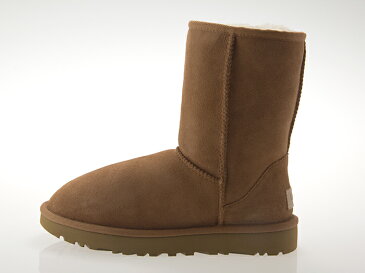 アグ UGG AUSTRALIA WOMENS CLASSIC SHORT II BOOTS ウィメンズ クラシック ショート 2 ブーツ レディース ムートン シープスキン CHESTNUT チェストナット #1016223-che