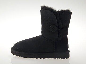 アグ UGG AUSTRALIA WOMENS BAILEY BUTTON II ウィメンズ ベイリー ボタン 2 レディース ムートンブーツ シープスキン BLACK ブラック #1016226-blk