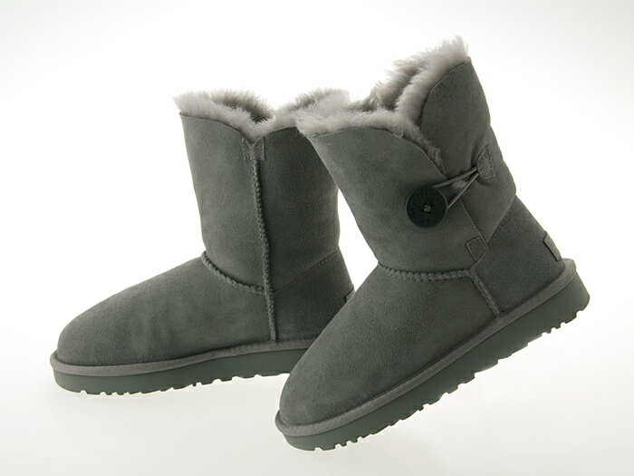 アグ UGG AUSTRALIA WOMENS BAILEY BUTTON II ウィメンズ ベイリー ボタン 2 レディース ムートンブーツ シープスキン GREY グレー #1016226-grey