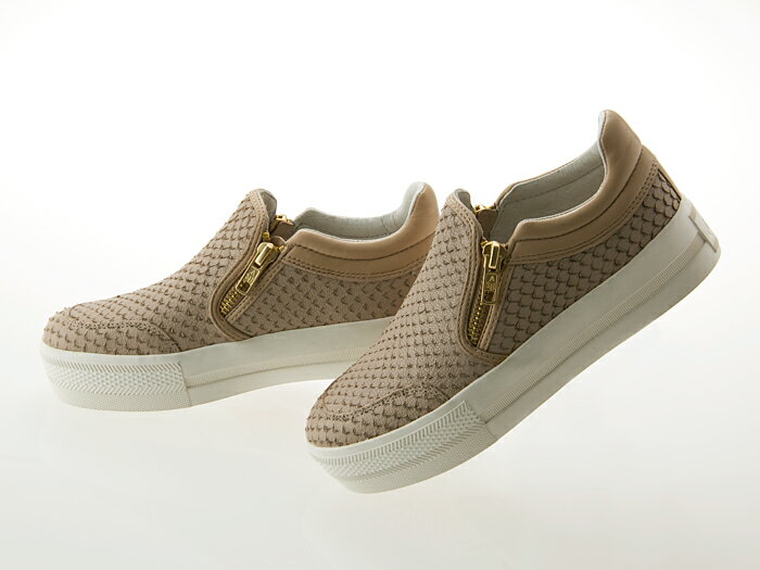 ≪即日発送可能商品≫ アッシュ ASH JORDY SLIP ON SNEAKER ジョルディ スリッポン 厚底 スニーカー TAUPE/LT.TAUPE #105982-009