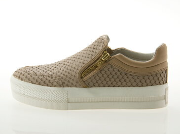 ≪即日発送可能商品≫ アッシュ ASH JORDY SLIP ON SNEAKER ジョルディ スリッポン 厚底 スニーカー TAUPE/LT.TAUPE #105982-009