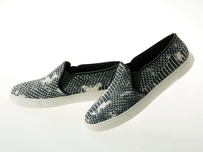 コールハーン COLE HAAN BOWIE SLIP ON SNEAKER ボウイ スリッポン スニーカー WOMEN レディース ガールズ BLACK/VANILLA SNAKE PRINT ワイズB #D43170