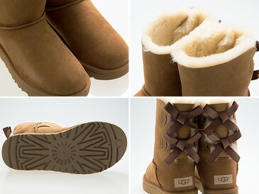 アグ UGG WOMENS BAILEY BOW II BOOT ウィメンズ ベイリー ボウ 2 レディース ムートンブーツ シープスキン CHESTNUT チェストナット #1016225-che