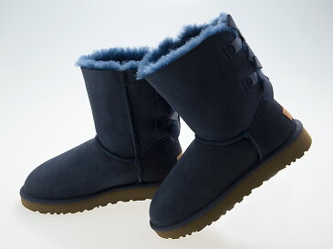 アグ UGG WOMENS BAILEY BOW II BOOT ウィメンズ ベイリー ボウ 2 レディース ムートンブーツ シープスキン NAVY ネイビー #1016225-navy