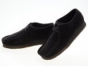 クラークス CLARKS ORIGINALS WALLABEE ワラビー BLACK SUEDE ブラック スエード #26133279