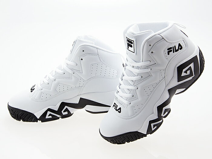 フィラ FILA FILA MB フィラ MB  ジャマール・マシュバーン 白/黒 WHITE/BLACK ホワイト/ブラック #fhe102-005