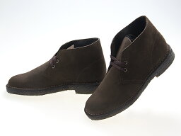 クラークス CLARKS ORIGINALS DESERT BOOTS デザートブーツ BROWN SUEDE ブラウン スエード #26155485