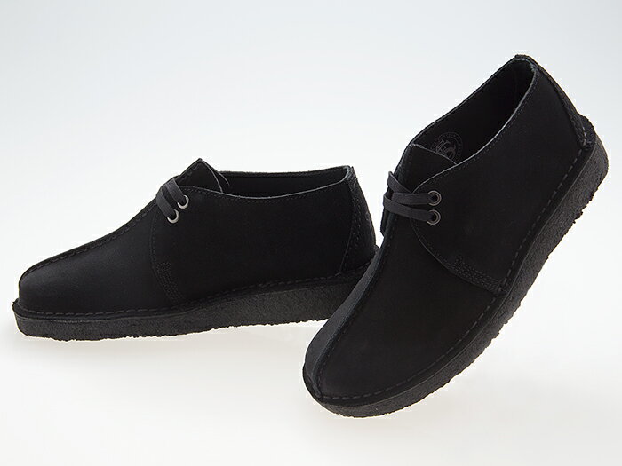 クラークス CLARKS ORIGINALS DESERT TREK デザートトレック BLACK SUEDE ブラック スエード 黒 #26155486