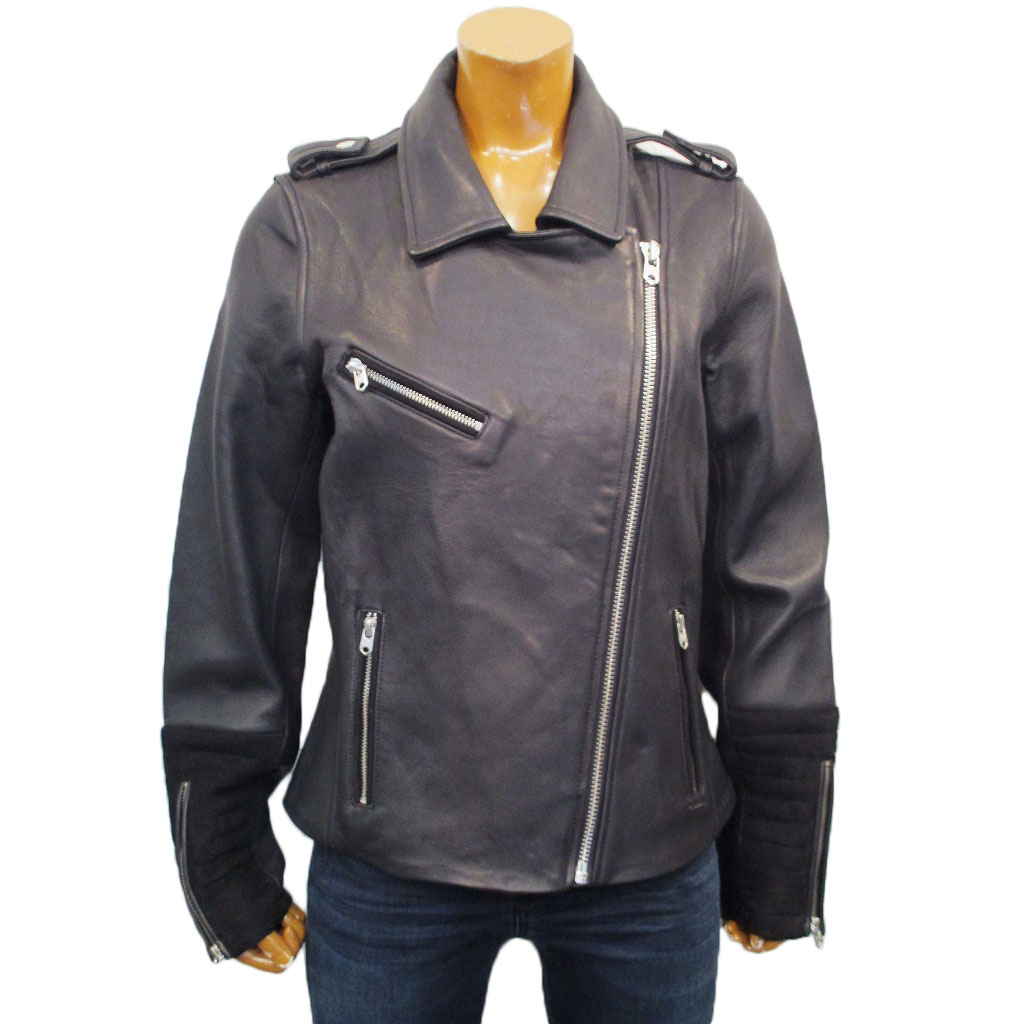 【送料無料 あす楽】 *メゾンスコッチ* [MAISON SCOTCH] レディース レザージャケット WOMEN'S LEATHER JACKET