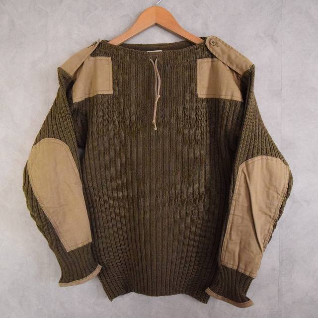 `60's BRITISH ARMY Cokkand Sweater 4th 60N CMXR R R}hZ[^[ A[~[ yÒz yBe[Wz yÁz yYXz