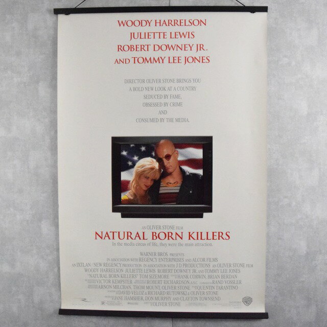 楽天ヴィンテージ 古着屋 通販 Feeet1994 Natural Born Killers Movie Poster 90s 90年代 ナチュラルボーンキラー クエンティンタランティーノ 映画 ムービー 【古着】 【ヴィンテージ】 【中古】 【メンズ店】