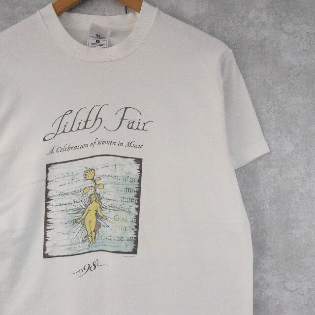 1998 Lilith Fair ミュージックフェスティバルTシャツ M 90s 90年代 カナダ製 リリスフェア 音楽 ミュージック イベント 【古着】 【ヴィンテージ】 【中古】 【メンズ店】