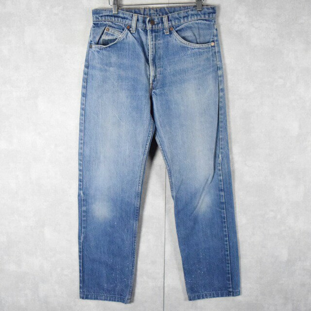 80's Levi's 505 USA製 オレンジタブ デニムパンツ W31 80s 80年代 リーバイス ジーンズ ジーパン 【古着】 【ヴィンテージ】 【中古】 【メンズ店】