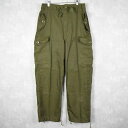 80's CANADIAN ARMY EBhI[o[pc LONG SMALL 80s 80N JifBA ~^[ J[S I[o[pcyÒz yBe[Wz yÁz yYXz