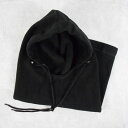 フリースバラクラバ BLACK ネックウォーマー ヘッドウォーマー 黒 ブラック【古着】 【ヴィンテージ】 【中古】 【メンズ店】(4)