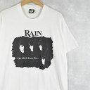 90 039 s RAIN USA製 The Music Lives On... トリビュートバンドTシャツ XL 90年代 90s レイン コピーバンド バンT ミュージック アメリカ製 【古着】 【ヴィンテージ】 【中古】 【メンズ店】