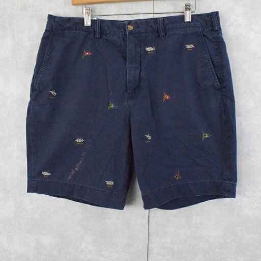 POLO Ralph Lauren "STRETCH CLASSIC FIT" 刺繍チノショーツ W36 ポロラルフローレン 紺 ネイビー ショートパンツ 刺繍【古着】 【ヴィンテージ】 【中古】 【メンズ店】 POLO Ralph Lauren "STRETCH CLASSIC FIT" 刺繍チノショーツ W36 ポロラルフローレン 紺 ネイビー ショートパンツ 刺繍【古着】 【ヴィンテージ】 【中古】 【メンズ店】