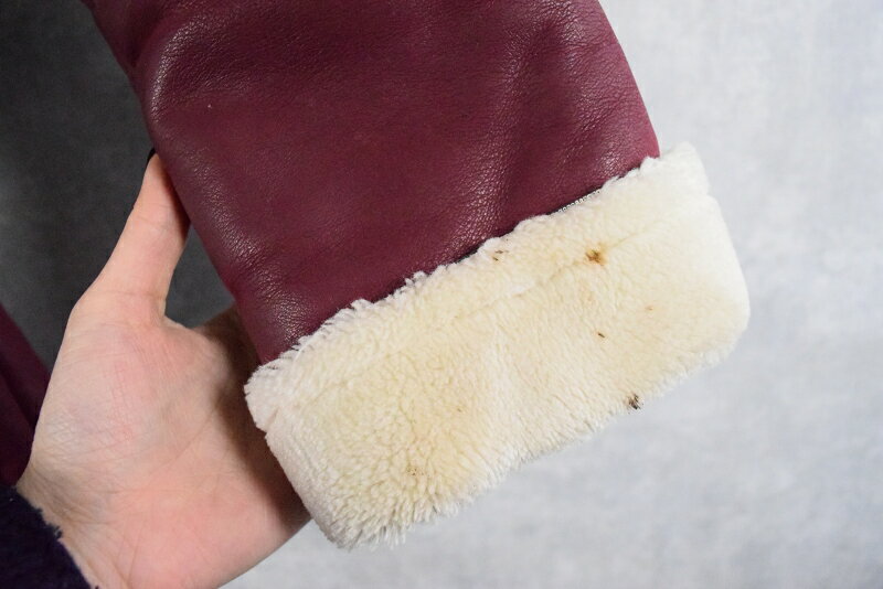 JORDAN CRAIG フェイクムートンコート L ジョーダンクレイグ ピンク ファー ジャケット【古着】 【ヴィンテージ】 【中古】 【メンズ店】