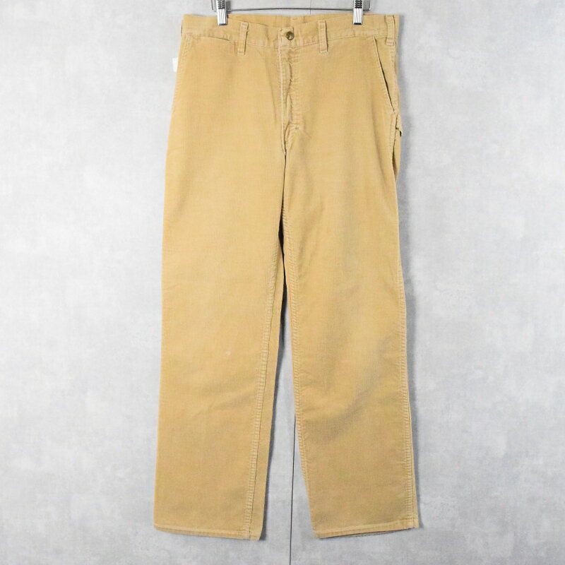 60～70's OSHKOSH B'GOSH コーデュロイパンツ W33 60年代 60s 70年代 70s オシュコシュ ベージュ【古着】 【ヴィンテージ】 【中古】 【メンズ店】