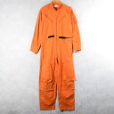 60s U.S.NAVY COVERALLS FLYING サマーフライトスーツ SIZE40 LONG 60s 60年代 アメリカ軍 米軍 サマーフライト つなぎ オールインワン 海軍 インディアンオレンジ【古着】 【ヴィンテージ】 【中古】 【メンズ店】(4)