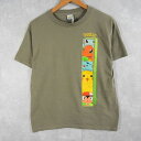 90~2000's POKEMON キャラクタープリントTシャツ YOUTH LARGE 90s 90年代 2000s 2000年代 ポケモン ポケットモンスター ゲーム アニメ【古着】 【ヴィンテージ】 【中古】 【メンズ店】