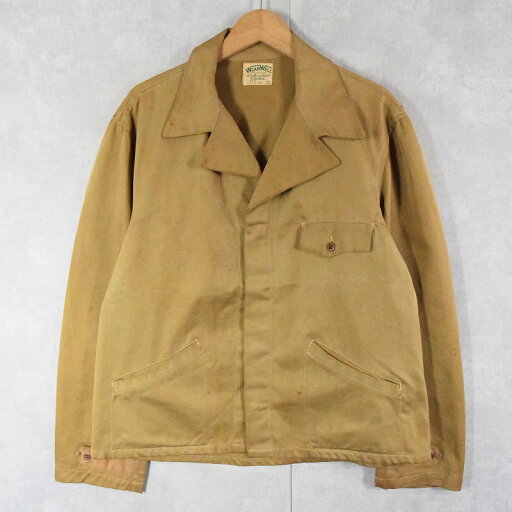 50〜60's WEARWELL コットンツイルジャケット SIZE44 50年代 50s 60年代 60s ベージュ【古着】 【ヴィンテージ】 【中古】 【メンズ店】 50〜60's WEARWELL コットンツイルジャケット SIZE44 50年代 50s 60年代 60s ベージュ【古着】 【ヴィンテージ】 【中古】 【メンズ店】