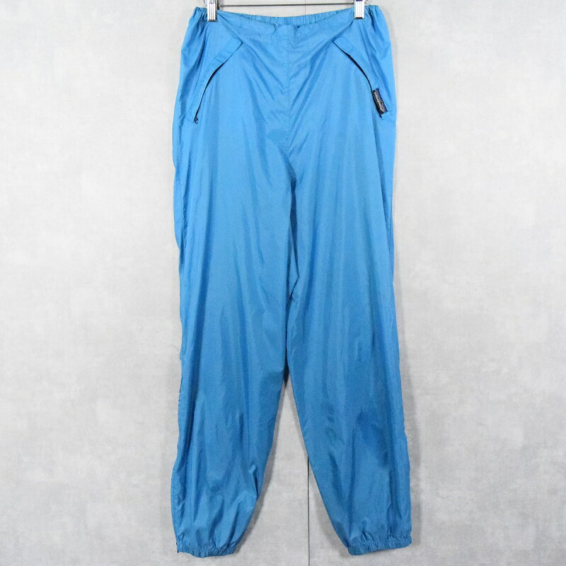 80's Patagonia リップストップ ナイロンオーバーパンツ M 80年代 80s パタゴニア アウトドア 青 【古着】 【ヴィンテージ】 【中古】 【メンズ店】