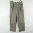 Brooks Brothers CANADA製 千鳥柄 2タック ウールスラックス W31 ブルックスブラザーズ ツータック パンツ【古着】 【ヴィンテージ】 ...
