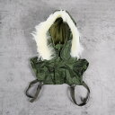 80's U.S.NAVY A-1 EXTREME COLD WEATHER HOOD SMALL 80年代 80s アメリカ軍 ミリタリー カーキ フード【古...