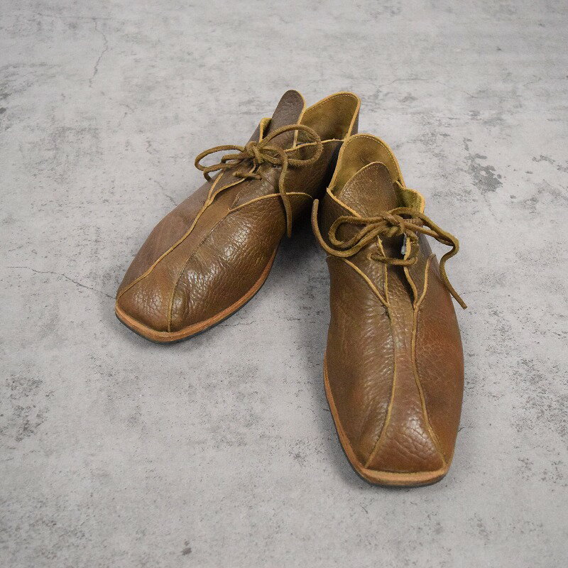 90's〜 CYDWOQ USA製 レザーシューズ 25.5cm 90s 90年代 デザイン 革靴 レザー【古着】 【ヴィンテージ】 【中古】 【メンズ店】