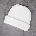 COLUMBIA KNIT USA製 ロングコットンウォッチキャップ WHITE コロンビアニット アメリカ製 ニット帽 ニットキャップ ビーニー 帽子 白 ホ...