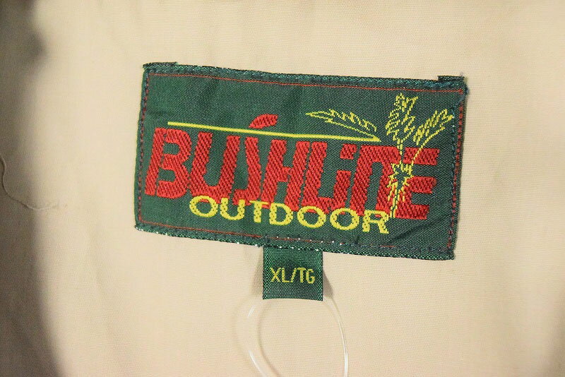 BUSHLINE OUTDOOR モスキートパーカー XL 蚊取り 蚊よけ アウトドア プルオーバージャケット メッシュパーカー 【古着】 【ヴィンテージ】 【中古】 【メンズ店】